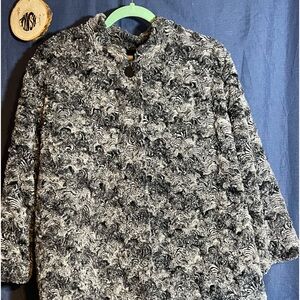 Beautiful Alfred Dunner Faux Fur Jacket